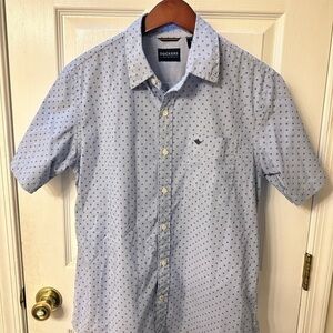 Dockers Blue Casual Button Down Shirt